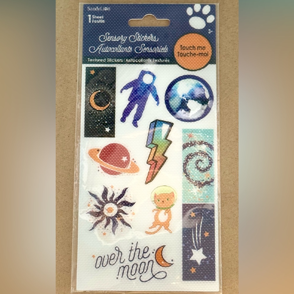 Space walk Sensory stickers